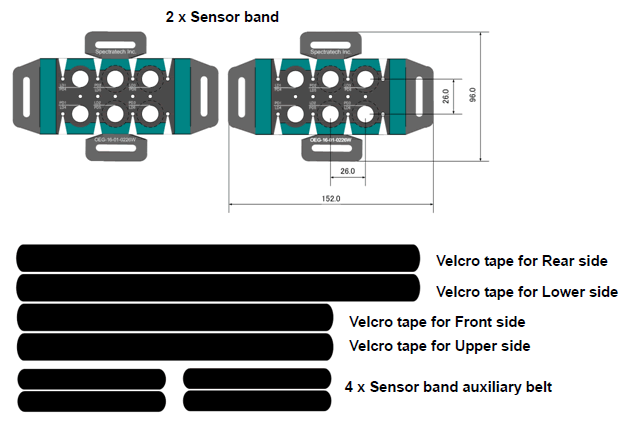 OEG-16-01-0226W Sensor Band 26mm separate type